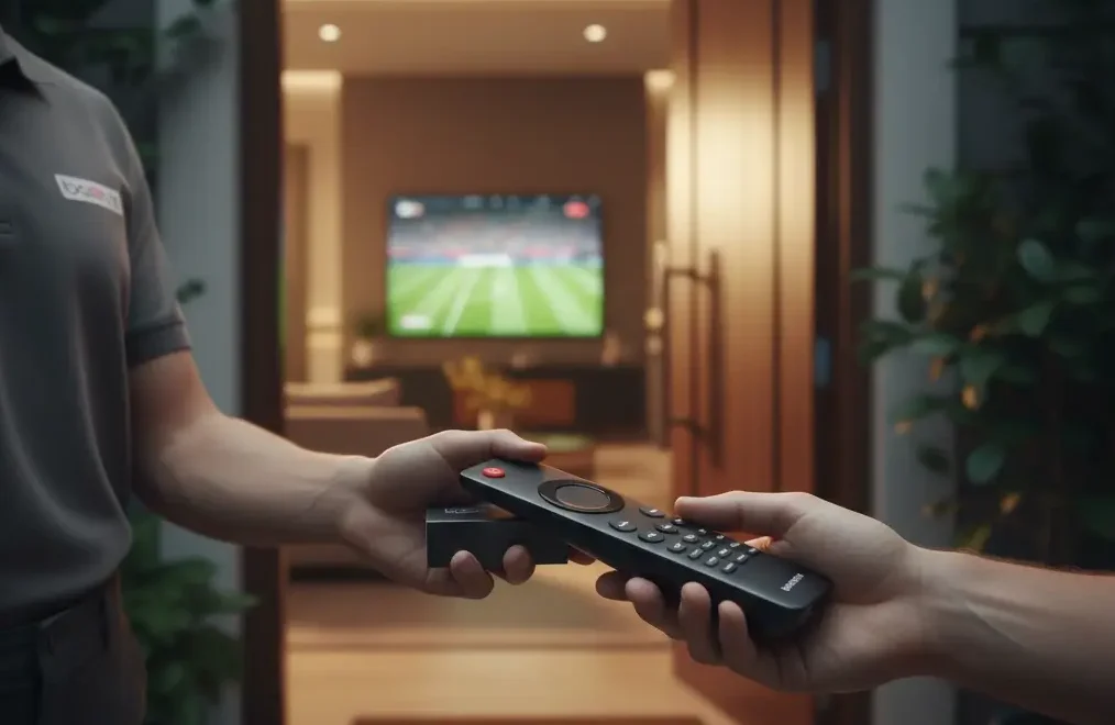 توصيل ريموت كونترول