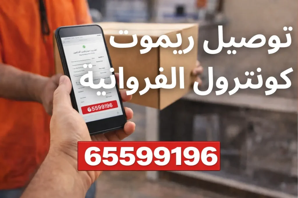 توصيل ريموت كونترول الفروانية